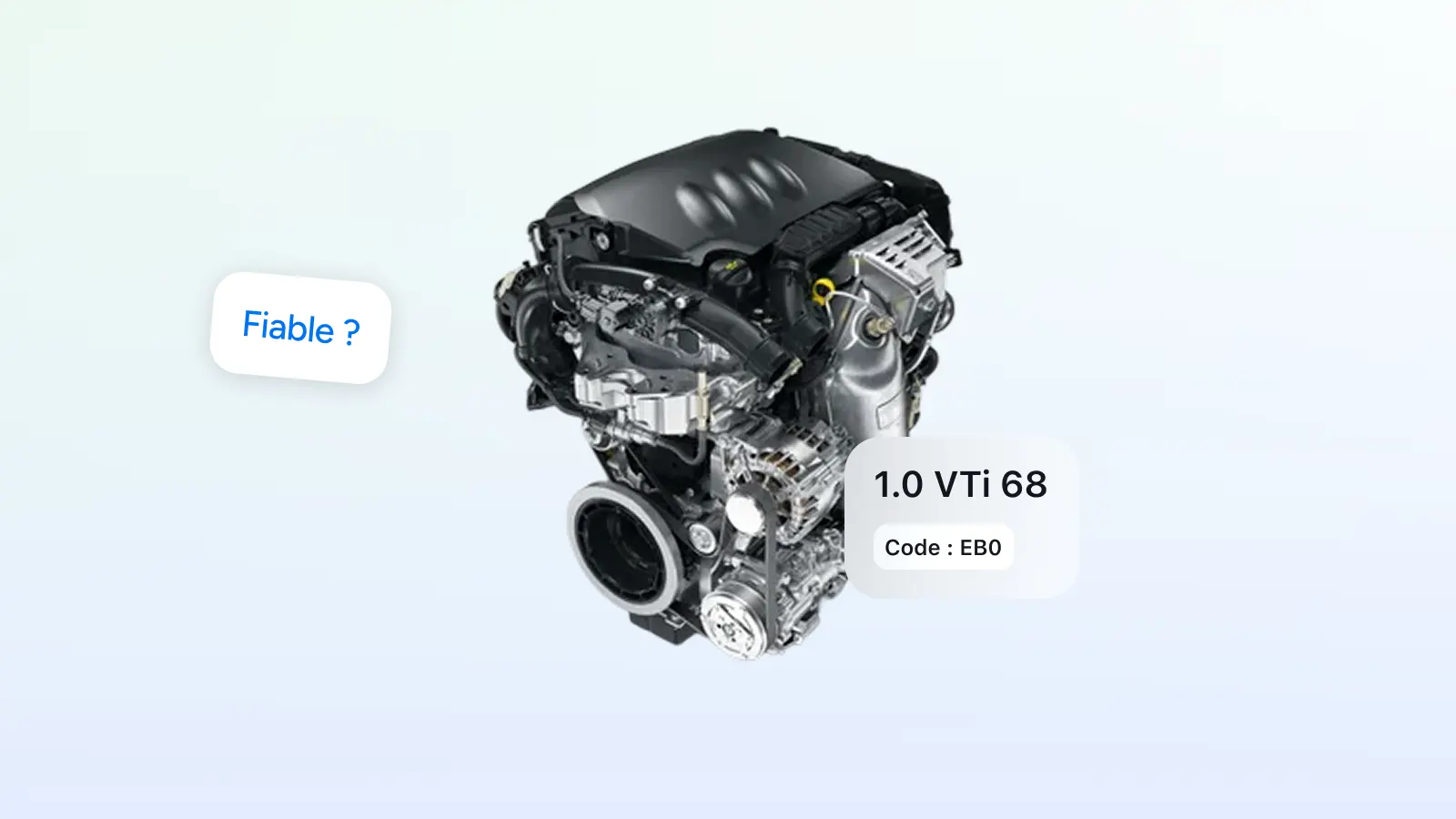 Fiabilité moteur 1.0 VTi 68 : courroie humide, pannes et verdict